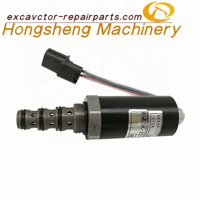 Клапан соленоида G24Y12A Kobelco SK100 SK120 роторный YN35V00005F2